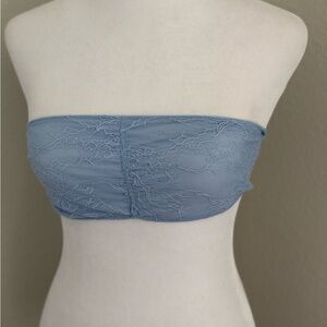 Kimchi Blue Lace Bandeau in Soft Blue